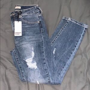 5 hammer jeans distressed